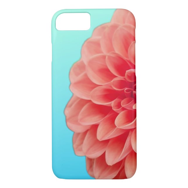 Funda De Case-Mate Para iPhone Coral y Aqua Blue II (Reverso)