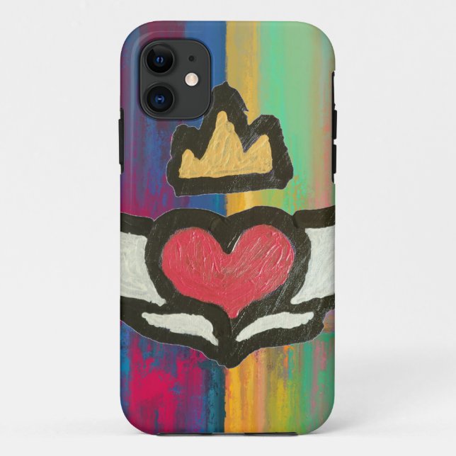 Funda De Case-Mate Para iPhone Corazón alado (Reverso)