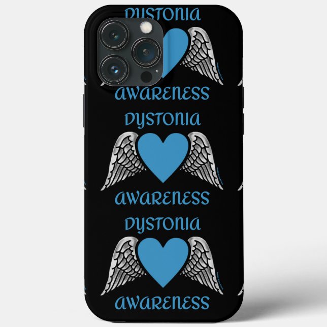Funda De Case-Mate Para iPhone Corazón/Alas... Distonía (Reverso )