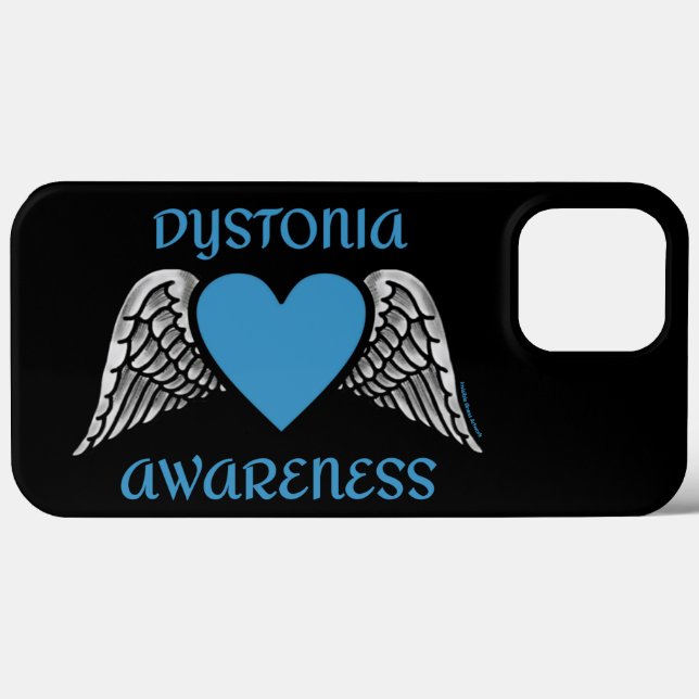 Funda De Case-Mate Para iPhone Corazón/Alas... Distonía (Reverso  (Horizontal))