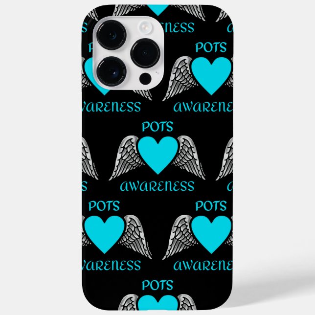 Funda De Case-Mate Para iPhone Corazón/Alas...POTS (Reverso)