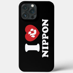 Funda Para iPhone 13 Pro Max CORAZÓN [AMOR] NIPPON Funda-Mate iPhone CASE