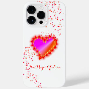 Funda Para iPhone 14 Pro Max De Case-Mate Corazón arcoiris con estrellas, la magia del amor