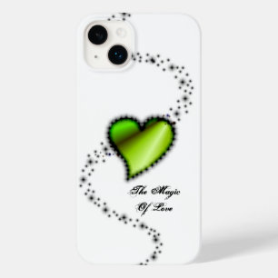 Funda Para iPhone 14 Plus De Case-Mate Corazón arcoiris con estrellas, la magia del amor