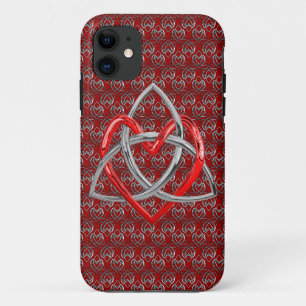 Funda Para iPhone 11 Corazón céltico de la trinidad