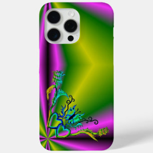 title_seo2 Corazón con flor y mariposa