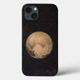 Funda Para iPhone 13 Corazón del cielo estrellado de Plutón