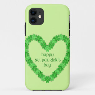 Funda Para iPhone 11 Corazón del día de St Patrick