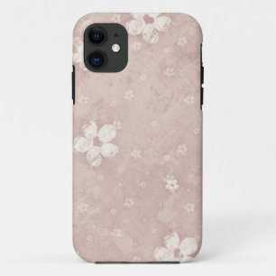 Funda Para iPhone 11 Corazón floral del Grunge del vintage elegante