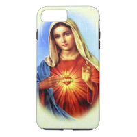 Corazón inmaculado del Virgen María bendecido