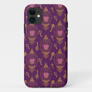 Funda Para iPhone 11 Corazón-llave-modelo