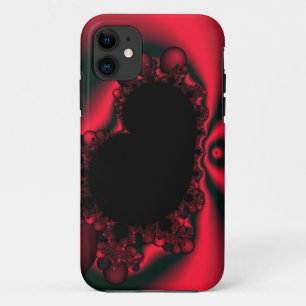 Funda Para iPhone 11 corazón negro