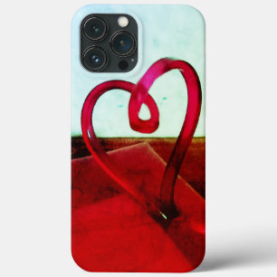 Funda Para iPhone 13 Pro Max Corazón plástico