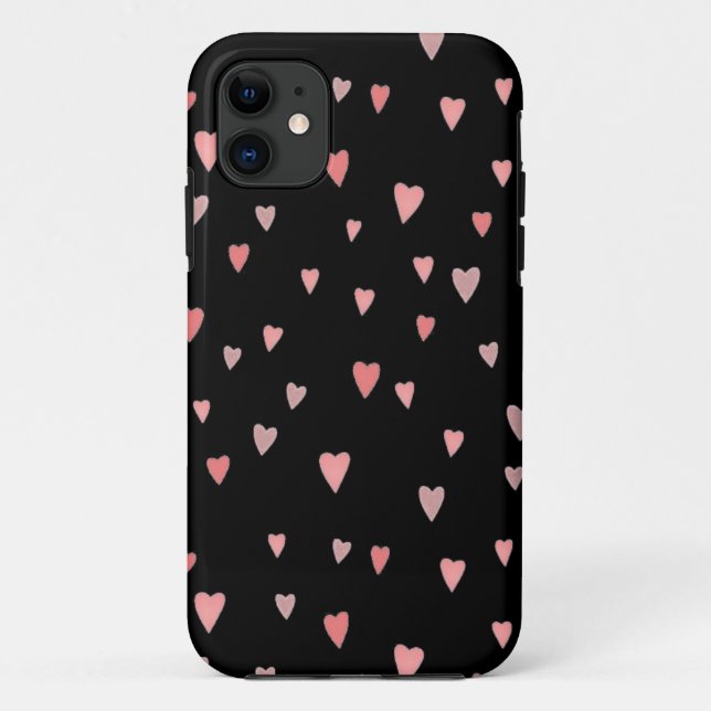 Funda De Case-Mate Para iPhone Corazones (Reverso)
