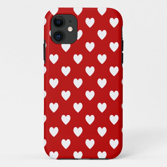 Funda De Case-Mate Para iPhone Corazones (Reverso)