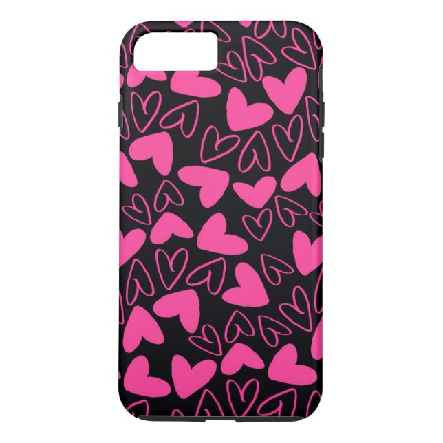 Funda De Case-Mate Para iPhone Corazones (Reverso)