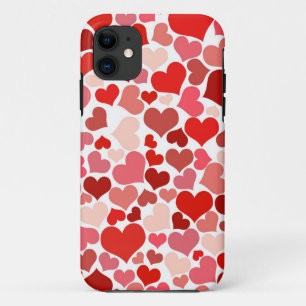 FUNDA PARA iPhone 11 CORAZONES