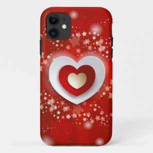 title_seo2 Corazones con fondo rojo