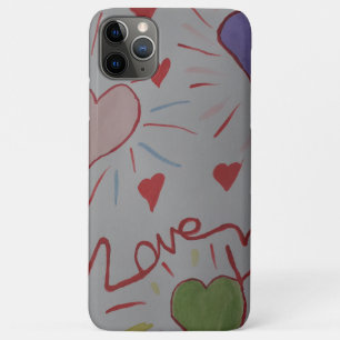 Funda Para iPhone 11 Pro Max Corazones de Amor