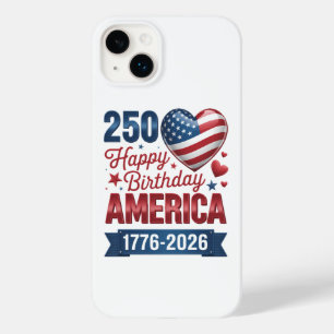 Funda Para iPhone 14 Plus De Case-Mate Corazones de EE. UU. 1776 2026 4 de julio