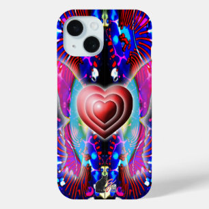 Funda Para iPhone 15 Corazones de Glys