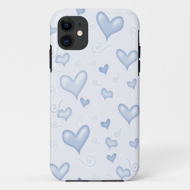Funda De Case-Mate Para iPhone Corazones elegantes (Reverso)