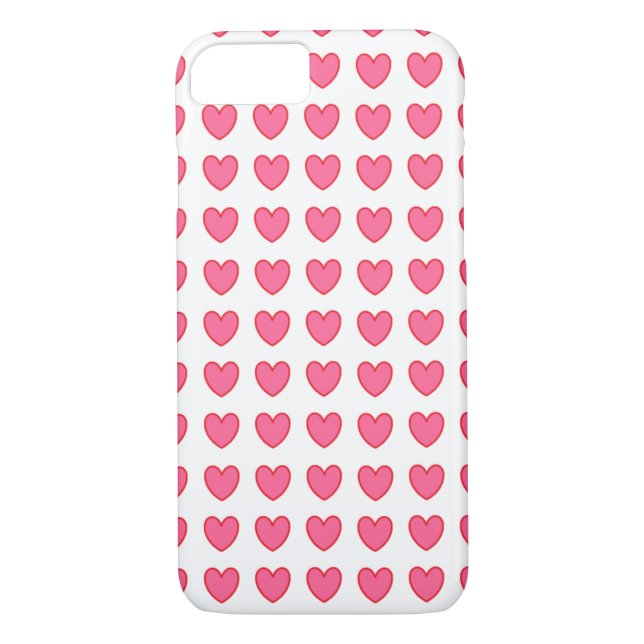 Funda De Case-Mate Para iPhone Corazones polacos (Reverso)