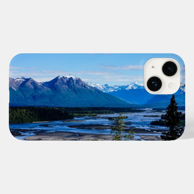 Funda De Case-Mate Para iPhone Cordillera de Denali (Reverso  (Horizontal))
