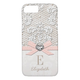 Funda Para iPhone 8/7 Cordón y arco impresos mirada diamante de