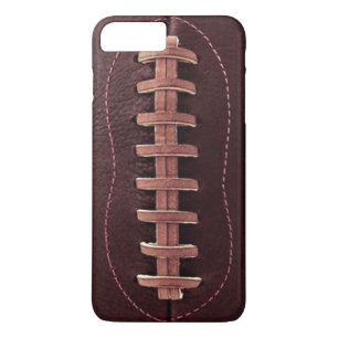 Funda Para iPhone 8 Plus/7 Plus Cordones de cuero de fútbol vintage deportes