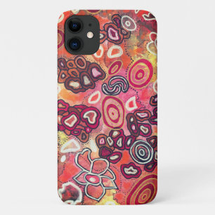Funda Para iPhone 11 Cordones Ovalados Tranquilos Originales Abstracció