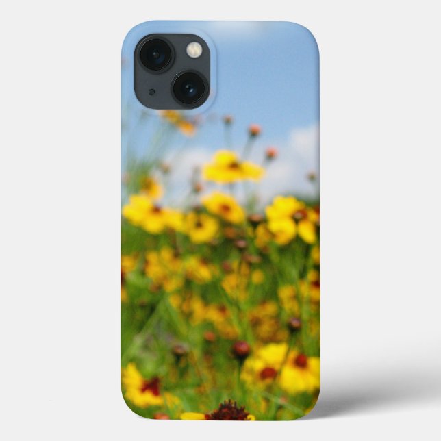 Funda De Case-Mate Para iPhone Coreopsis Wildflower Meadow (Reverso)