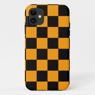 Funda Para iPhone 11 Corey Tiger 80s Neon Cuadros (Naranja)