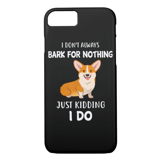 Funda De Case-Mate Para iPhone Corgi (Reverso)