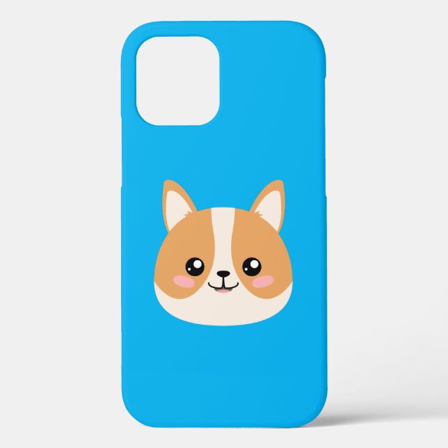Funda De Case-Mate Para iPhone Corgi (Reverso )