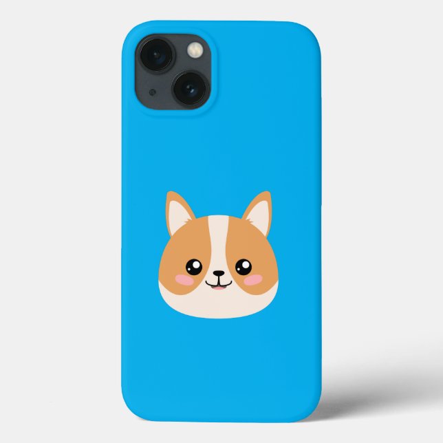 Funda De Case-Mate Para iPhone Corgi (Reverso)