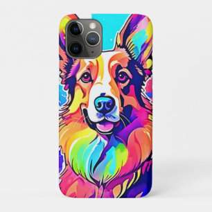 Funda Para iPhone 11 Pro Corgi arcoiris: Alegría de las marionetas pop Art