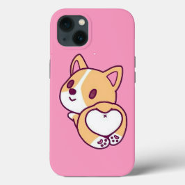 Funda Para iPhone 13 Corgi Corgi Puppy Love