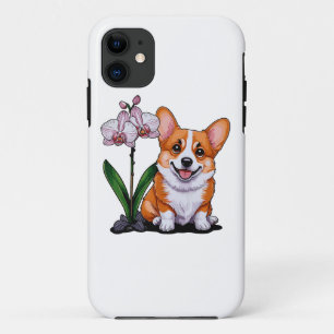 Funda Para iPhone 11 Corgi lindo con ortoidea
