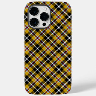 Funda Para iPhone 14 Pro Max De Case-Mate Cornish National Tartan Yellow Black Plaset