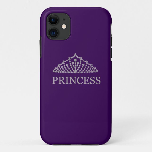 Funda De Case-Mate Para iPhone Corona de la Princesa (Reverso)