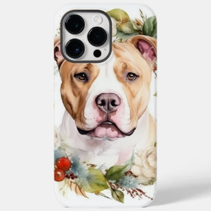 Funda Para iPhone 14 Pro Max De Case-Mate Corona Navideña Festiva de Staffordshire Americano