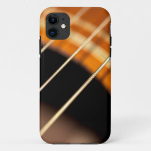 Funda Para iPhone 11 Correas de guitarra acústica vibrantes obtenidas