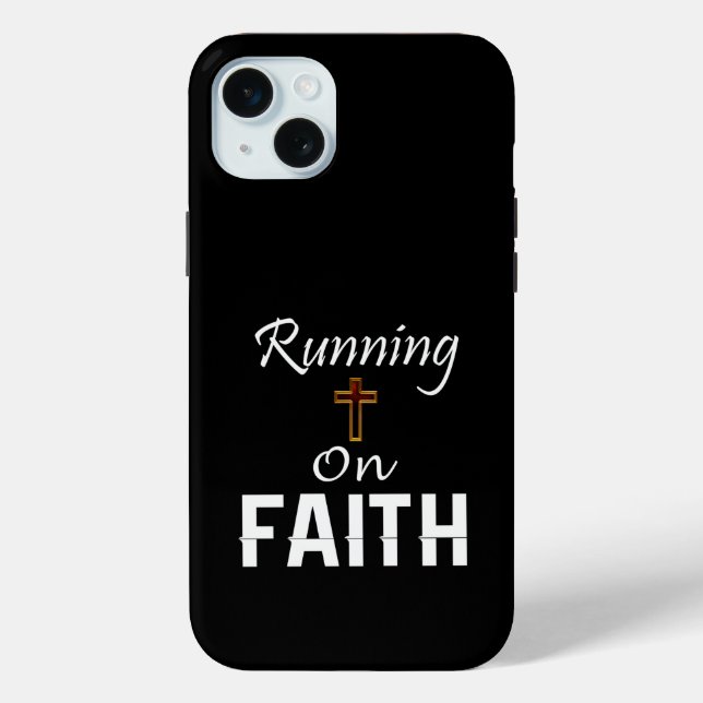 Funda De Case-Mate Para iPhone Corriendo con Faith Runner (Reverso )
