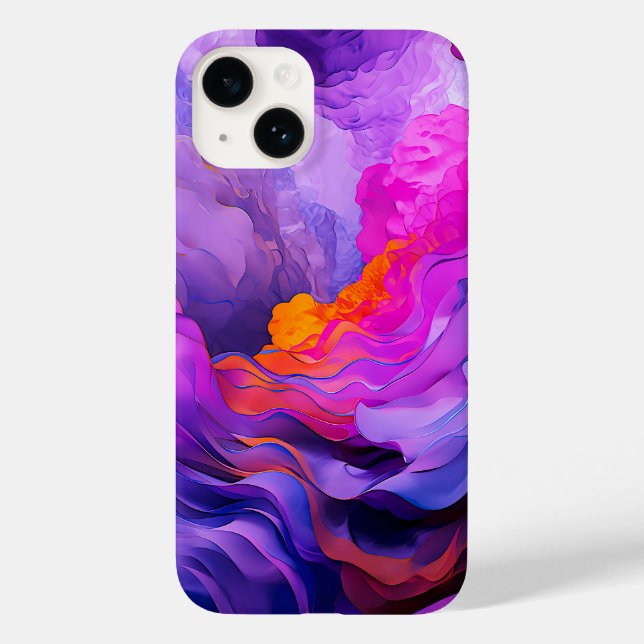 Funda De Case-Mate Para iPhone "Corrientes etéreas" (Reverso )
