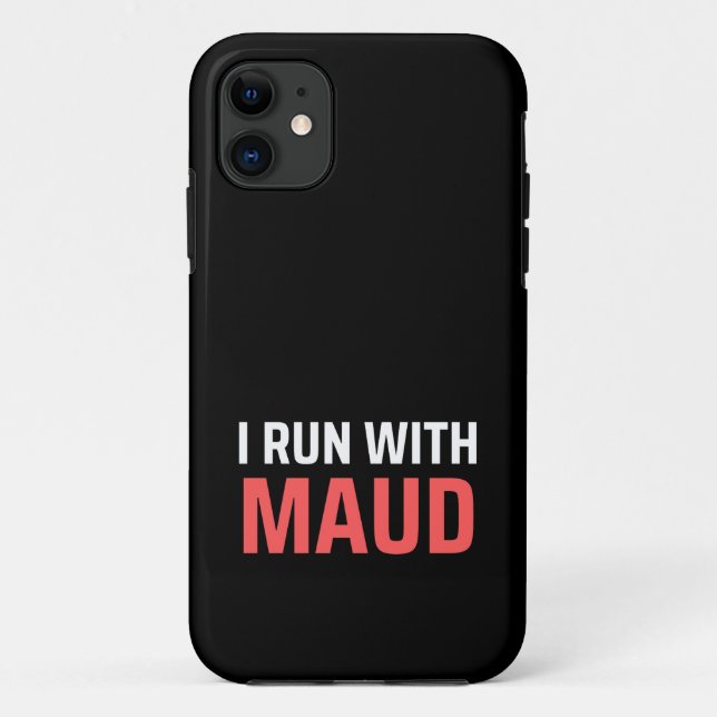 Funda De Case-Mate Para iPhone Corro con Maud (Reverso)