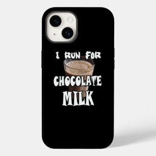 Funda Para iPhone 14 De Case-Mate Corro por Leche de Chocolate Corriendo