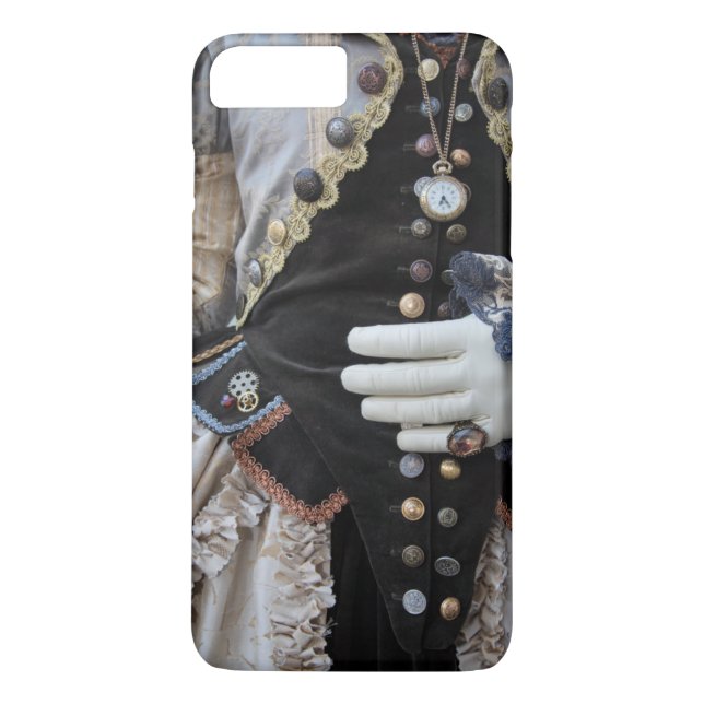 Funda De Case-Mate Para iPhone Corsé steampunk, Carnaval, Venecia (Reverso)