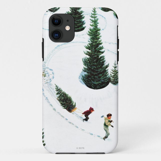 Funda De Case-Mate Para iPhone Corte del árbol (Reverso)