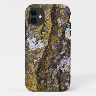 Funda Para iPhone 11 Corteza de árbol con los liquenes
